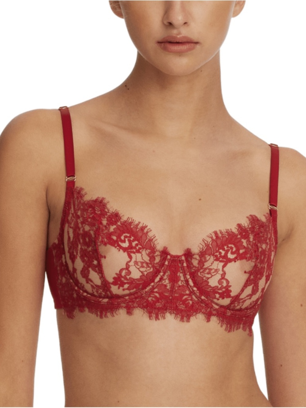 Skarlett Blue Entice Lace Balconette Bra